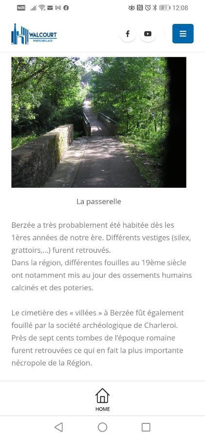 Maison D'Hote Les Notes Endormie Chambre Secrete Berzee エクステリア 写真