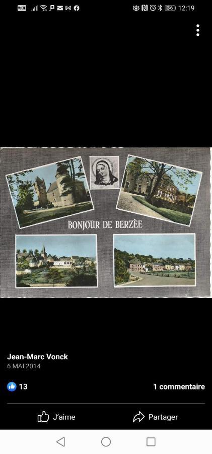 Maison D'Hote Les Notes Endormie Chambre Secrete Berzee エクステリア 写真