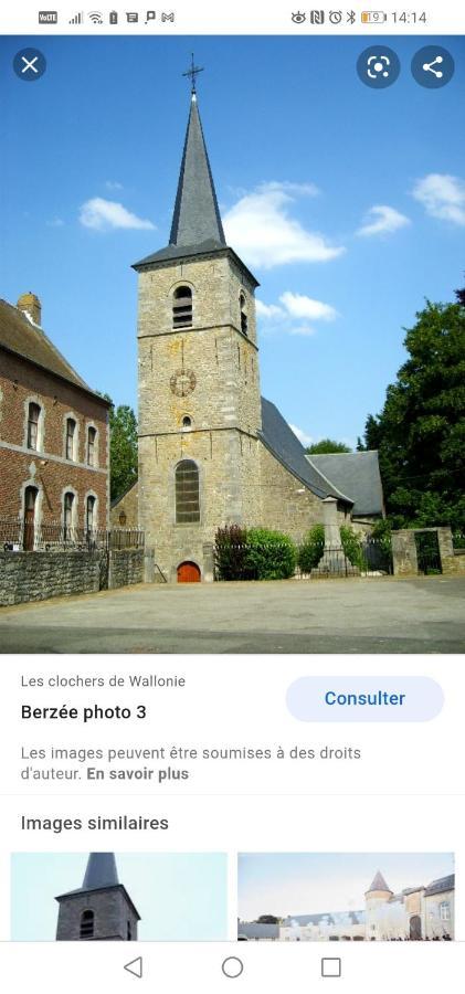 Maison D'Hote Les Notes Endormie Chambre Secrete Berzee エクステリア 写真
