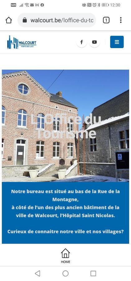 Maison D'Hote Les Notes Endormie Chambre Secrete Berzee エクステリア 写真