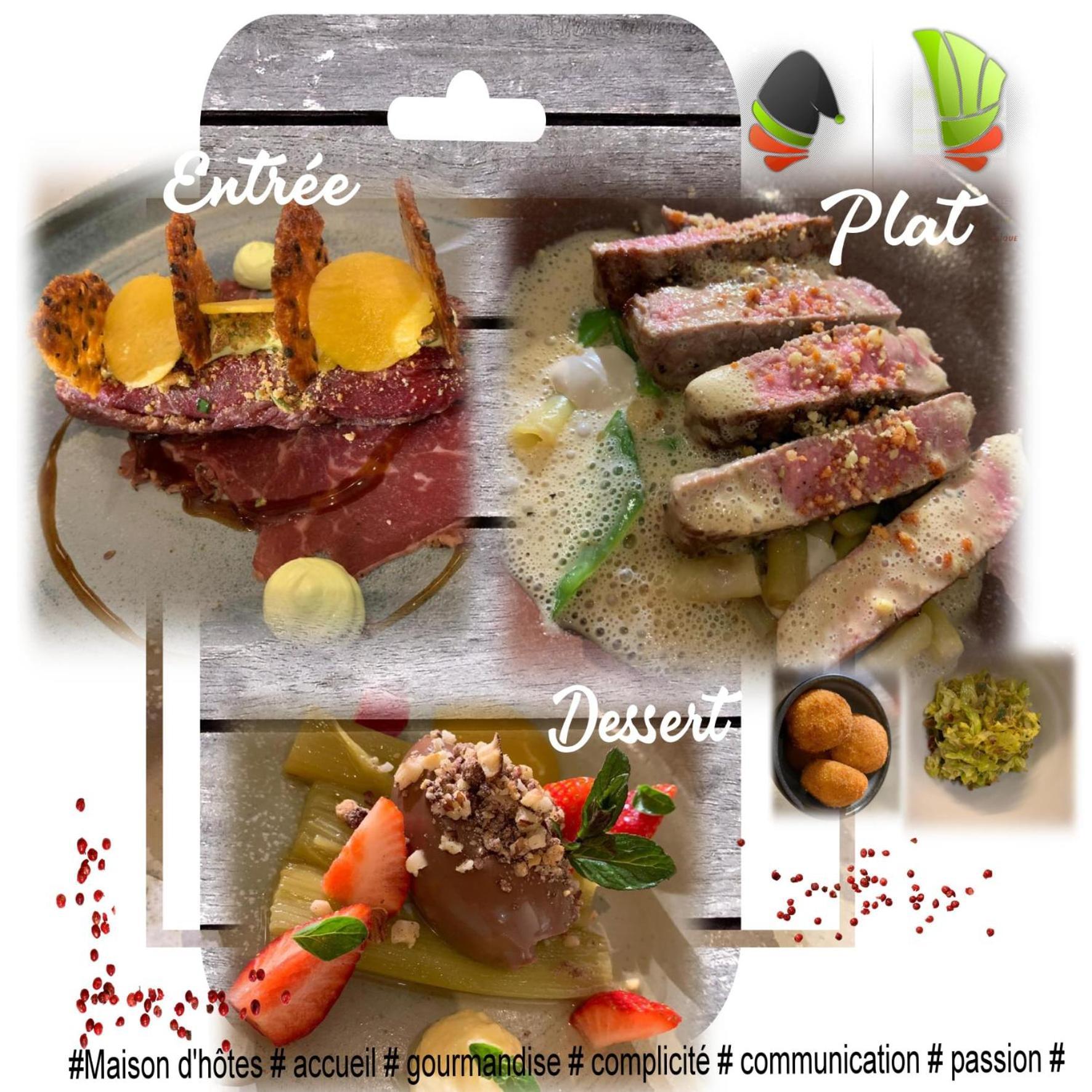 Maison D'Hote Les Notes Endormie Chambre Secrete Berzee エクステリア 写真